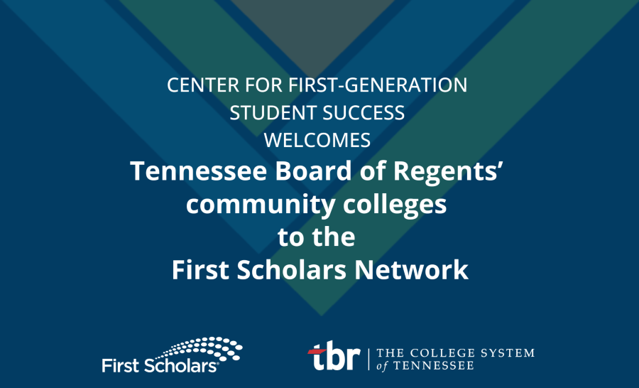 Press Release - Tennessee community college system joins First Scholars Network