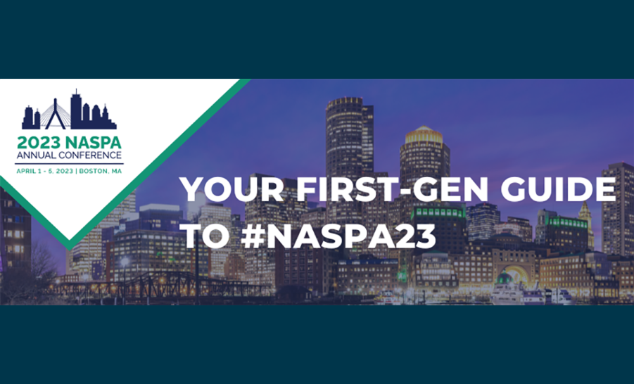 NASPA23 First-gen guide