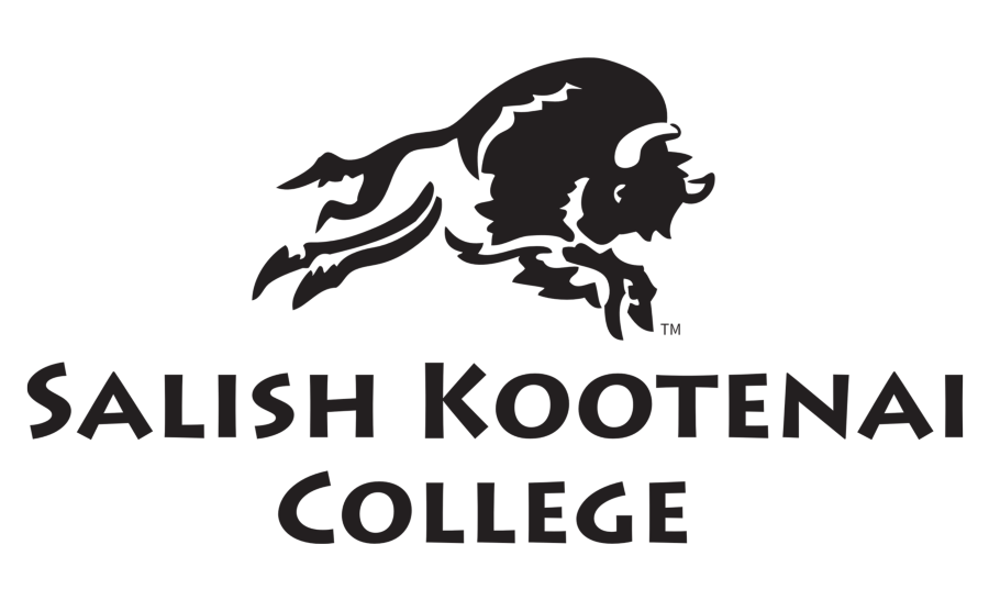 Salish Kootenai College Logo Featuring a Bison