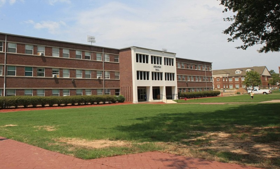 Arkansas Hall on the University of Central Arkansas campus in Conway