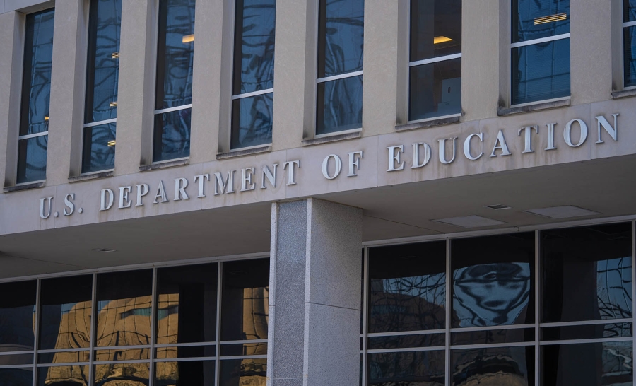 U.S. Department of Education facade