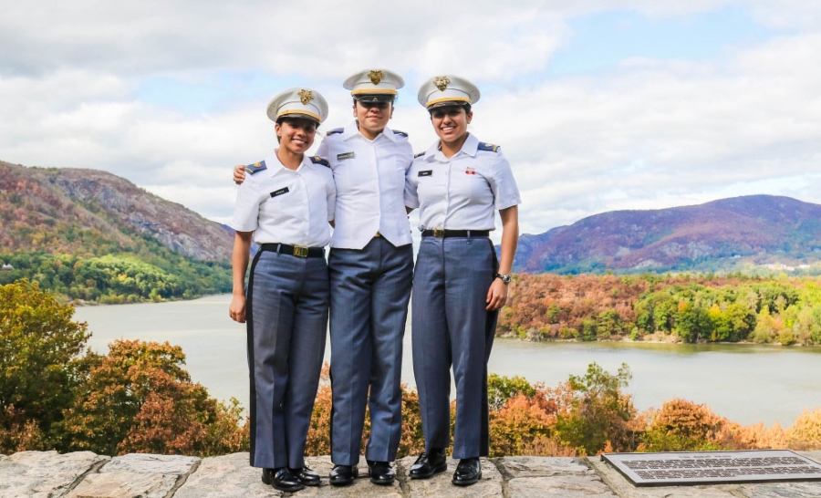 West Point first-gen group of student
