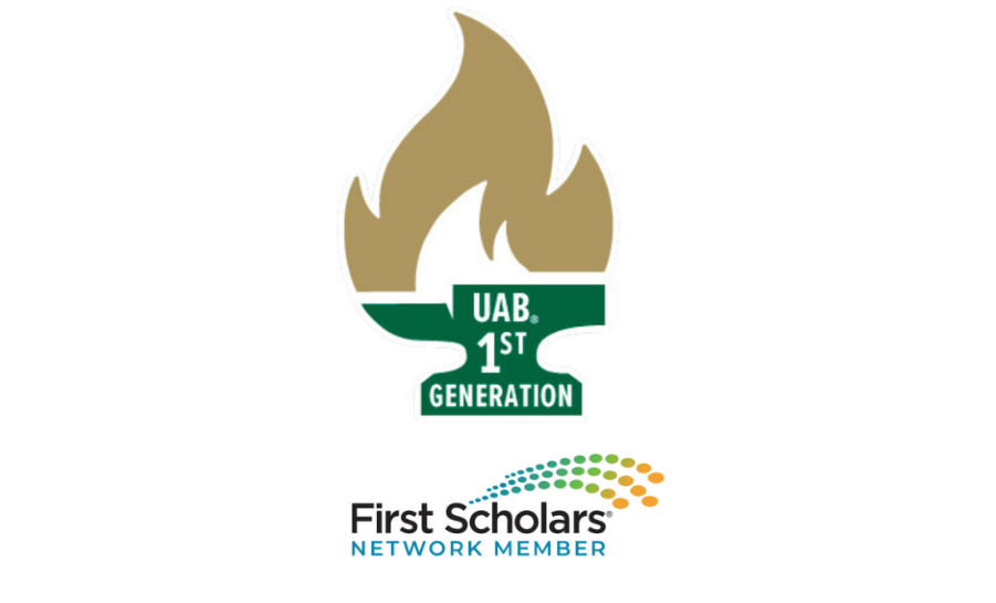 University of Alabama at Birmingham first-gen logo