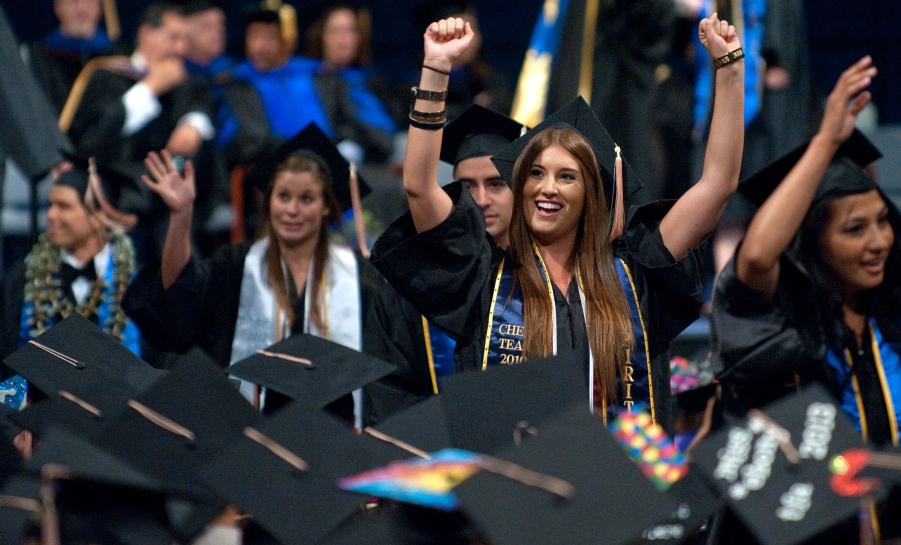 First-generation students make up half of UCI’s class of 2018